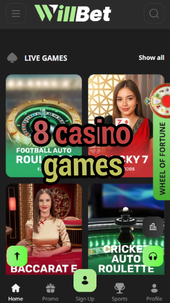 8 Casino Games - Top 8 Must-Play Games-7spincasino.ydblkf.net